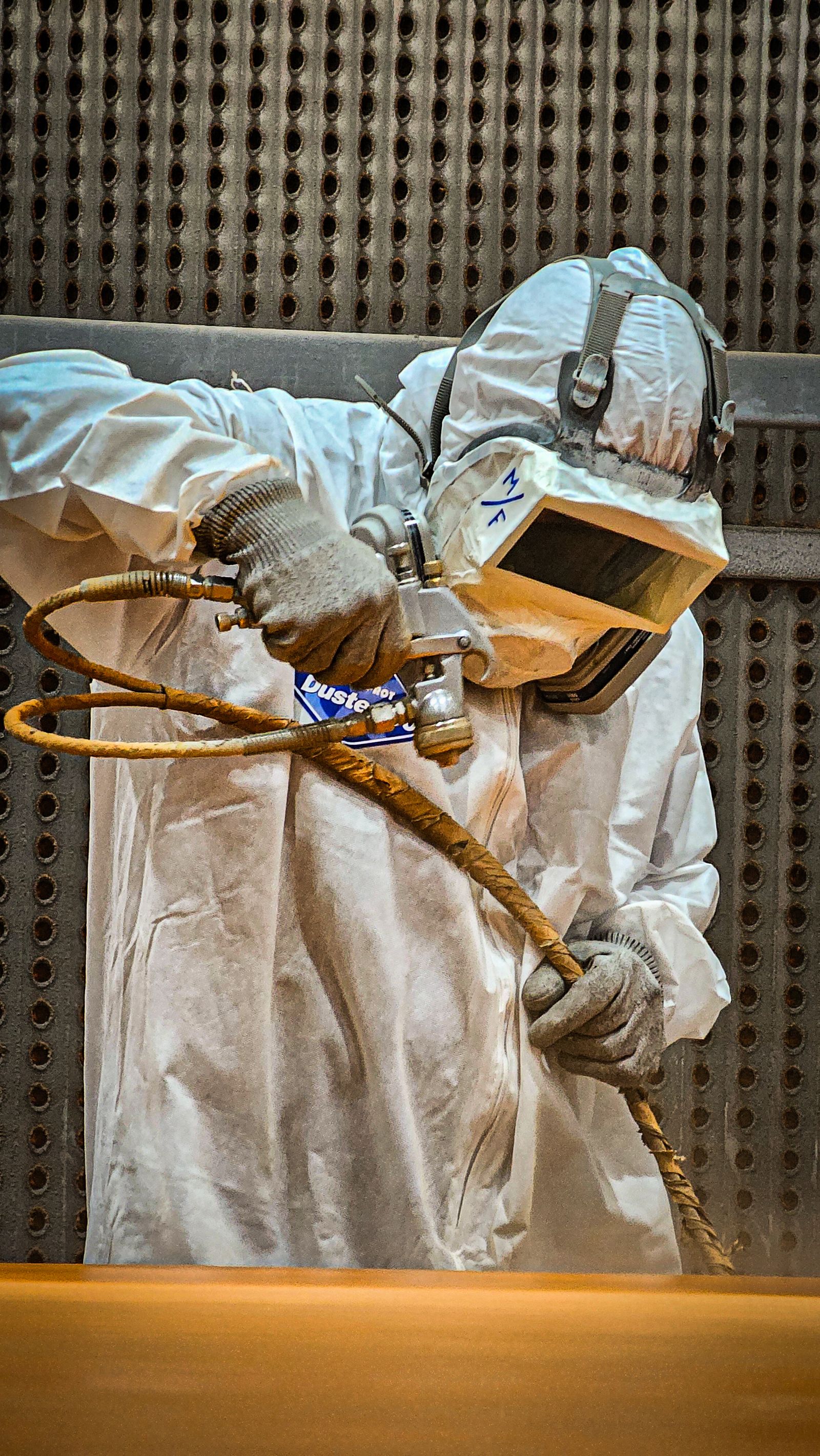 Dry Micro-Abrasive Façade Cleaning
